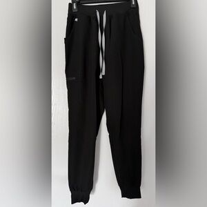 XSR Figs Black HW Zamora Jogger Scrub Pants for Women